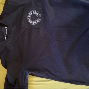 Chrome Hearts Black Short Sleeve Tee